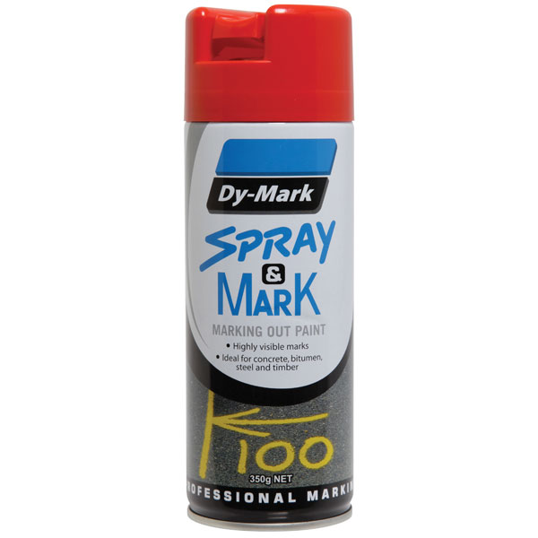 DY-MARK SPRAY & MARK RED 350G 